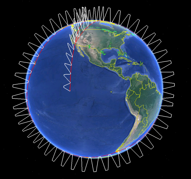 Generalized overview of ATom flights. 