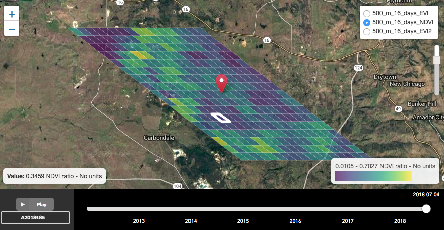 Data from VIIRS is now available through the ORNL DAAC online subsetting tools.