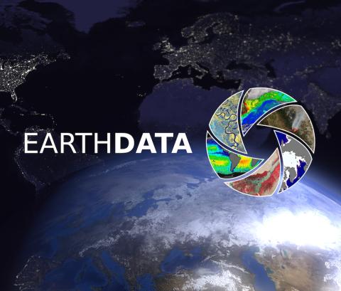 Logo for NASA Earthdata.
