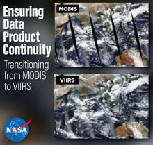 Earthdata Transitioning from MODIS to VIIRS Image