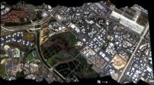 RGB composite image from AVIRIS-Classic flight f060510t01p00r06 on May 10 2006 over Irvine, California.