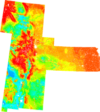 Visualization of Surface Soil Organic Carbon Fractions across the Great Plains Region, USA.