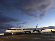 Image of the NASA DC-8 aircraft. NASA DC-8 Aircraft.