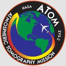 ATom collects atmospheric data globally ATom logo
