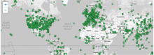 MODIS Collection 6 Land Products Locations of fixed sites for MODIS Collection 6 Land Products
