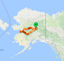 Methane concentrations during a CARVE flight on May 27, 2012. Methane concentrations during a CARVE flight on May 27, 2012.