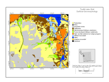 The Toolik Lake Grid Surficial Geomorphology map (Walker and Maier, 2008). The Toolik Lake Grid Surficial Geomorphology map (Walker and Maier, 2008).