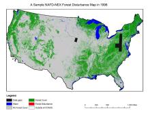 NAFD-NEX forest disturbance map, 1988.