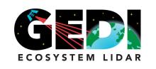 GEDI Logo Logo for NASA’s Global Ecosystem Dynamics Investigation